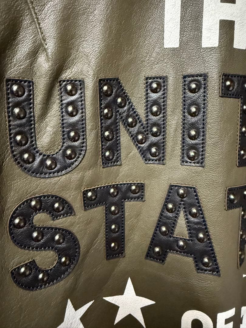 AVIREX アビレックス☆本革 レザージャケット☆ライダース ☆MA-1