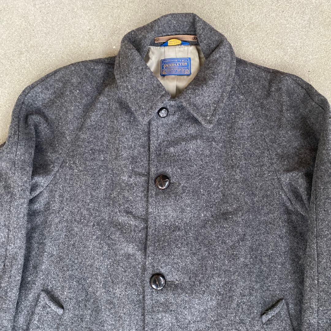 美品80s ペンドルトン チェスターコート ウールジャケット ウールコート