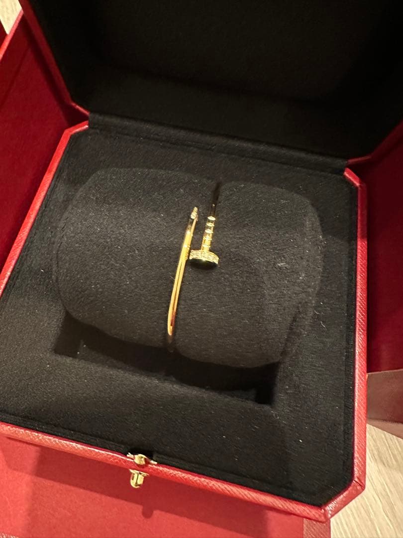 試着のみ Cartier ジュストアンクル ブレスレット SM ダイヤモンド