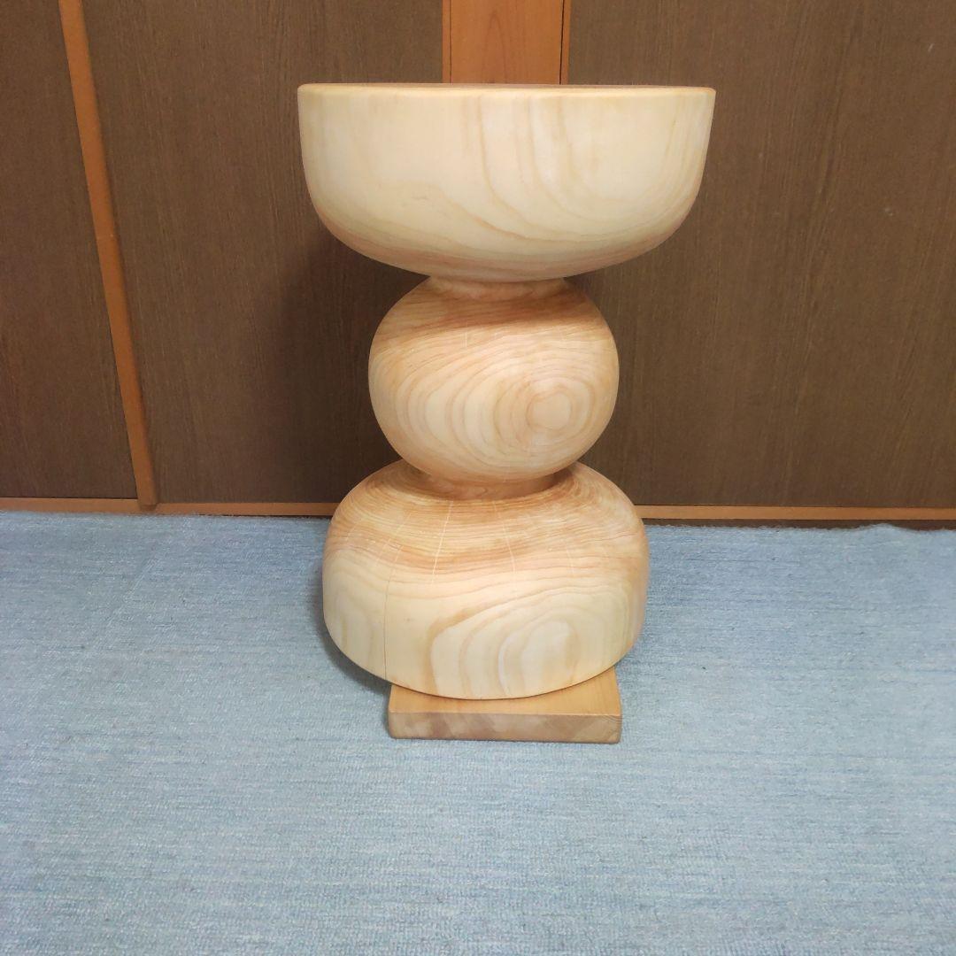 Tomomiさん専用檜丸太椅子スツール