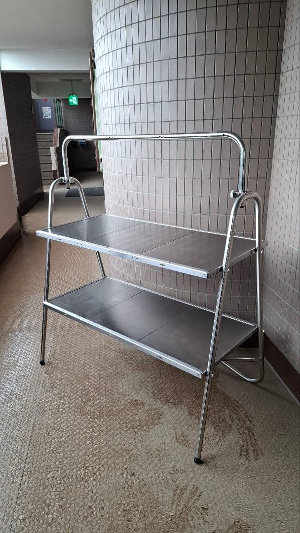 【最終値下げ】 peak スノーピーク ／ ステンレスキッチンテーブル