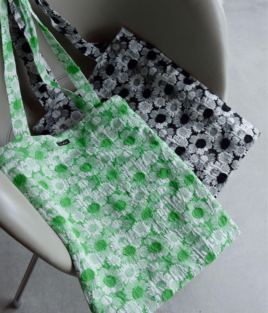 R & D.M.Co- オールドマンズテーラー ジャガード デイジー トート