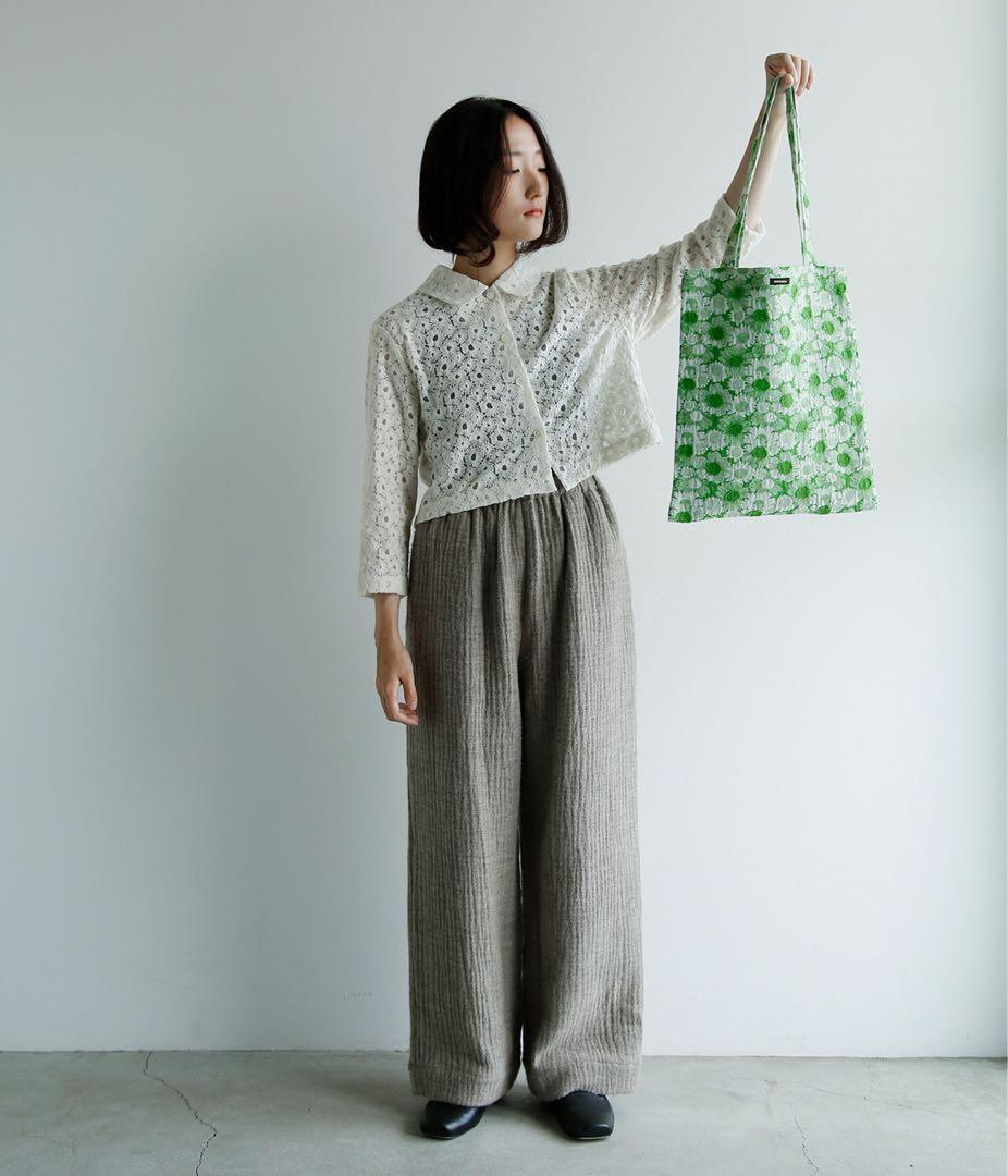 R & D.M.Co- オールドマンズテーラー ジャガード デイジー トート