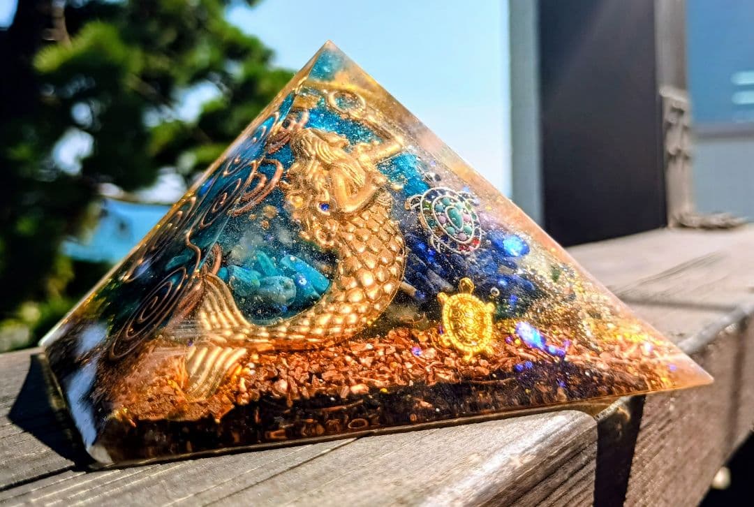 天空海闊✧ピラミッド型のオルゴナイト9.5