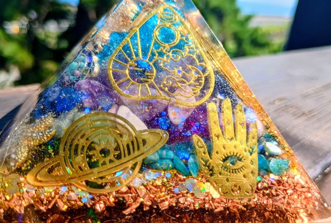 天空海闊✧ピラミッド型のオルゴナイト9.5