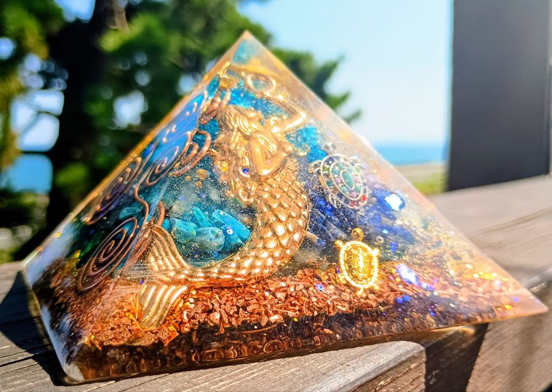 天空海闊✧ピラミッド型のオルゴナイト9.5