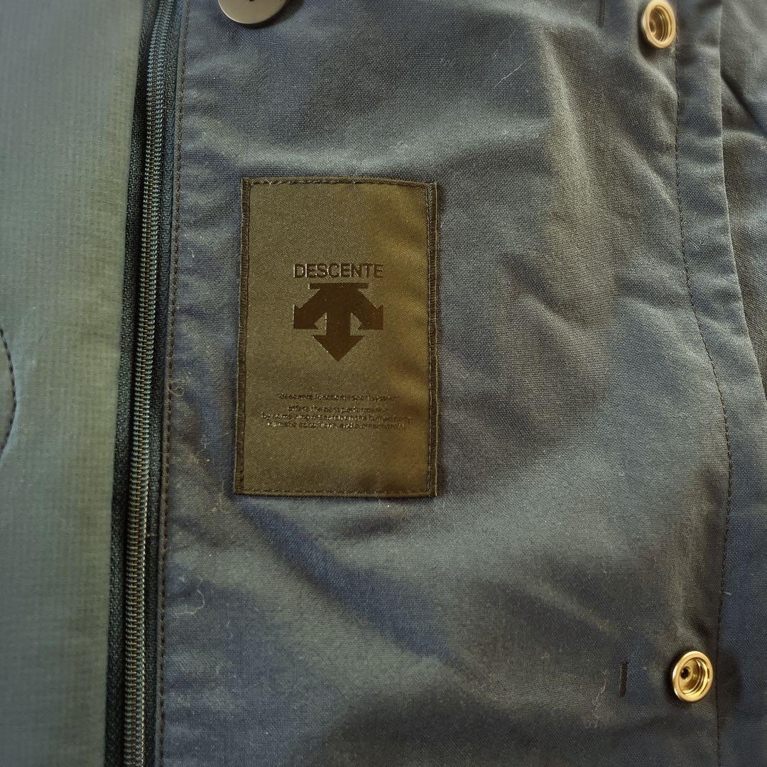 プランテーション × DESCENTE 3WAYロングコート M ネイビー