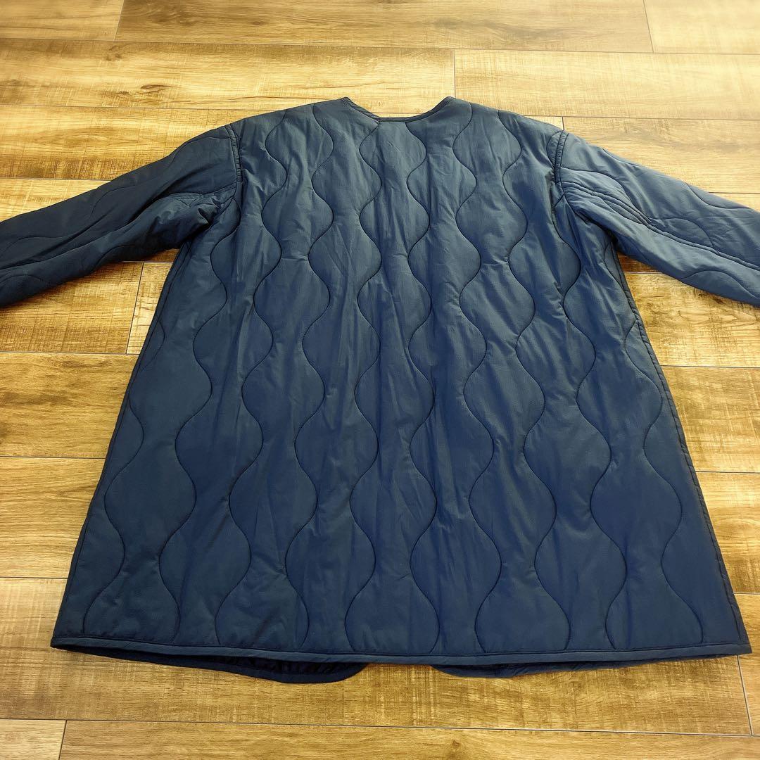 プランテーション × DESCENTE 3WAYロングコート M ネイビー