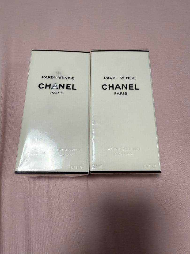 シャネル　ボディ用乳液　ヘアーボディシャンプー