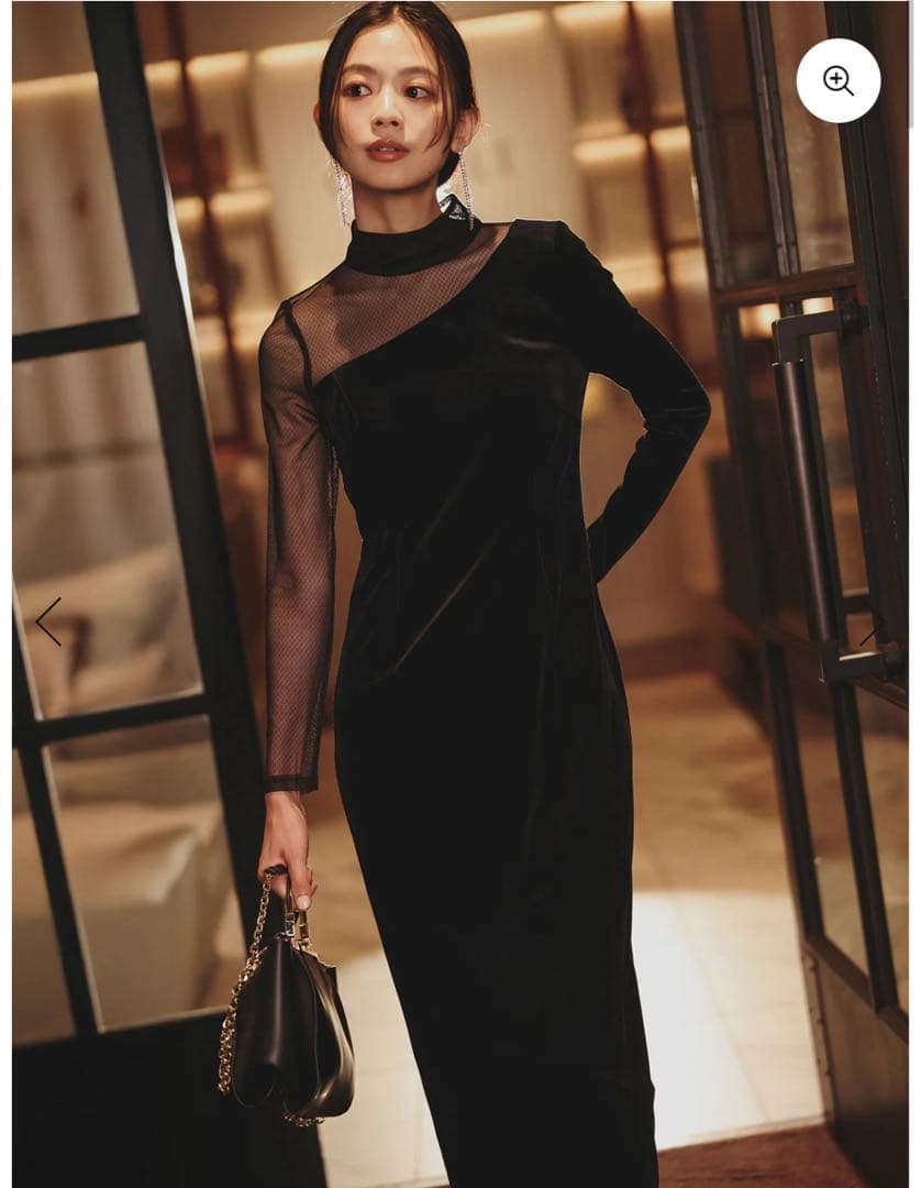 anuans シアーコンビタイトワンピース