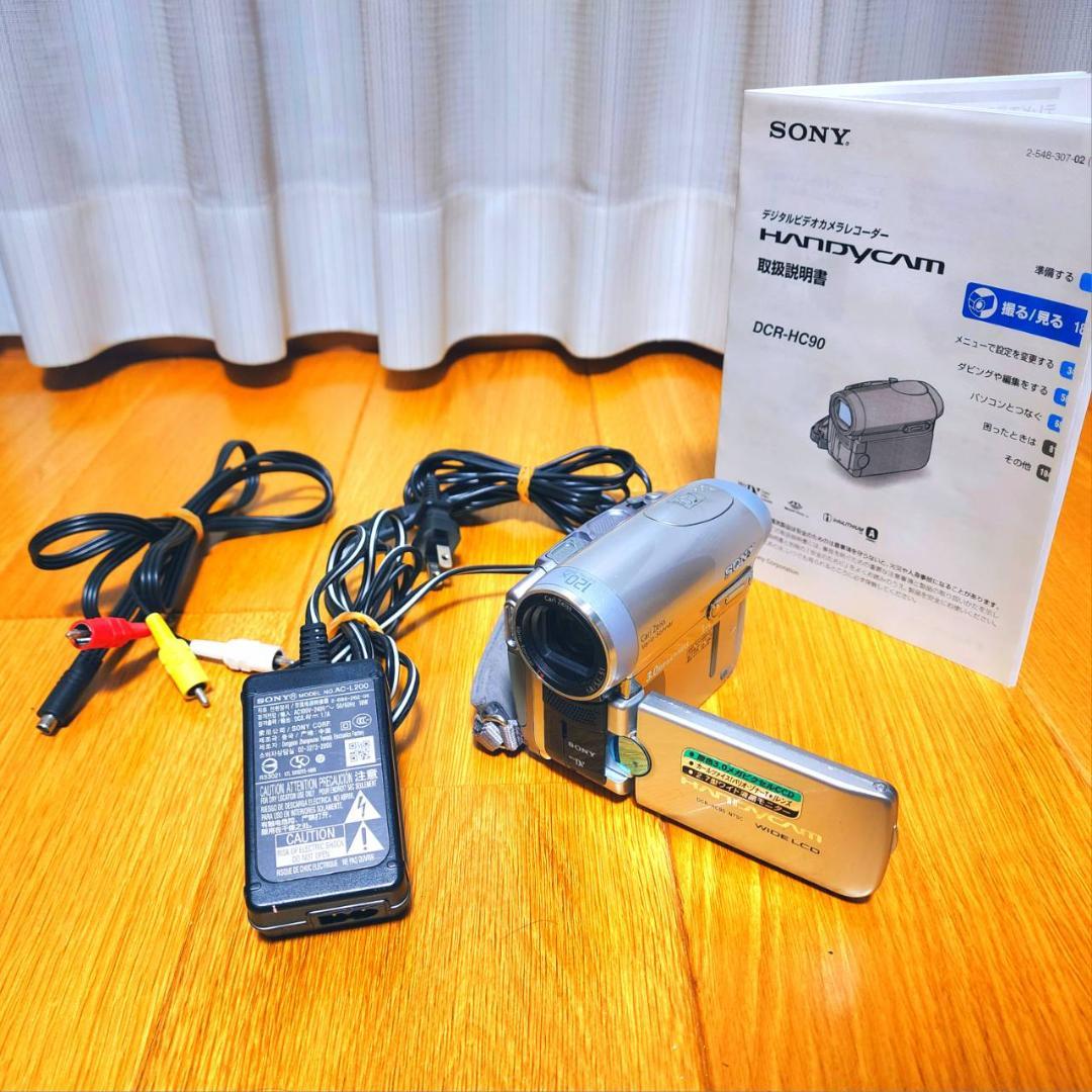 【動作確認済】SONY MiniDV 高画質 ビデオカメラ ナイトショット 対応