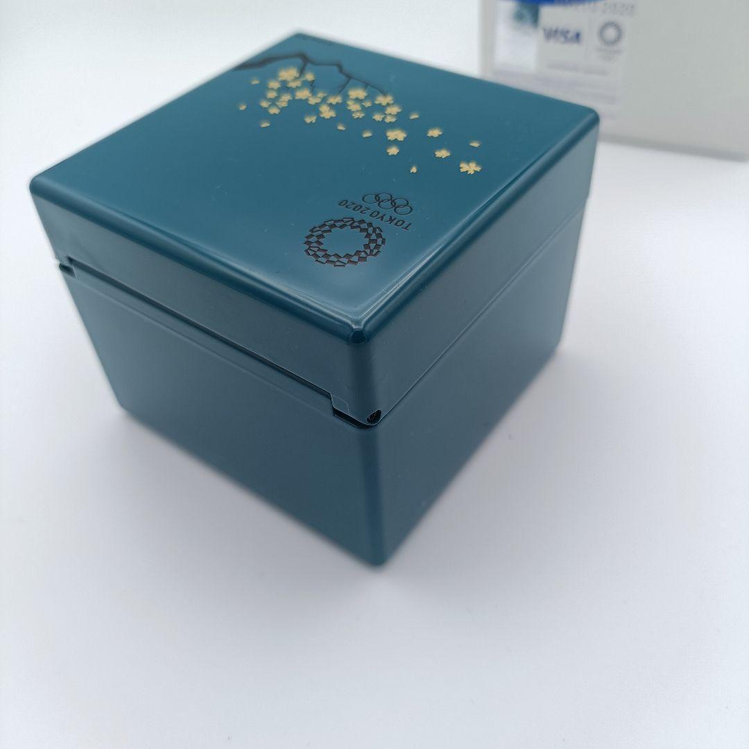 限定品 東京2020 オリンピック公式 会津塗 桜 小物入れ 伝統工芸 姫小箱