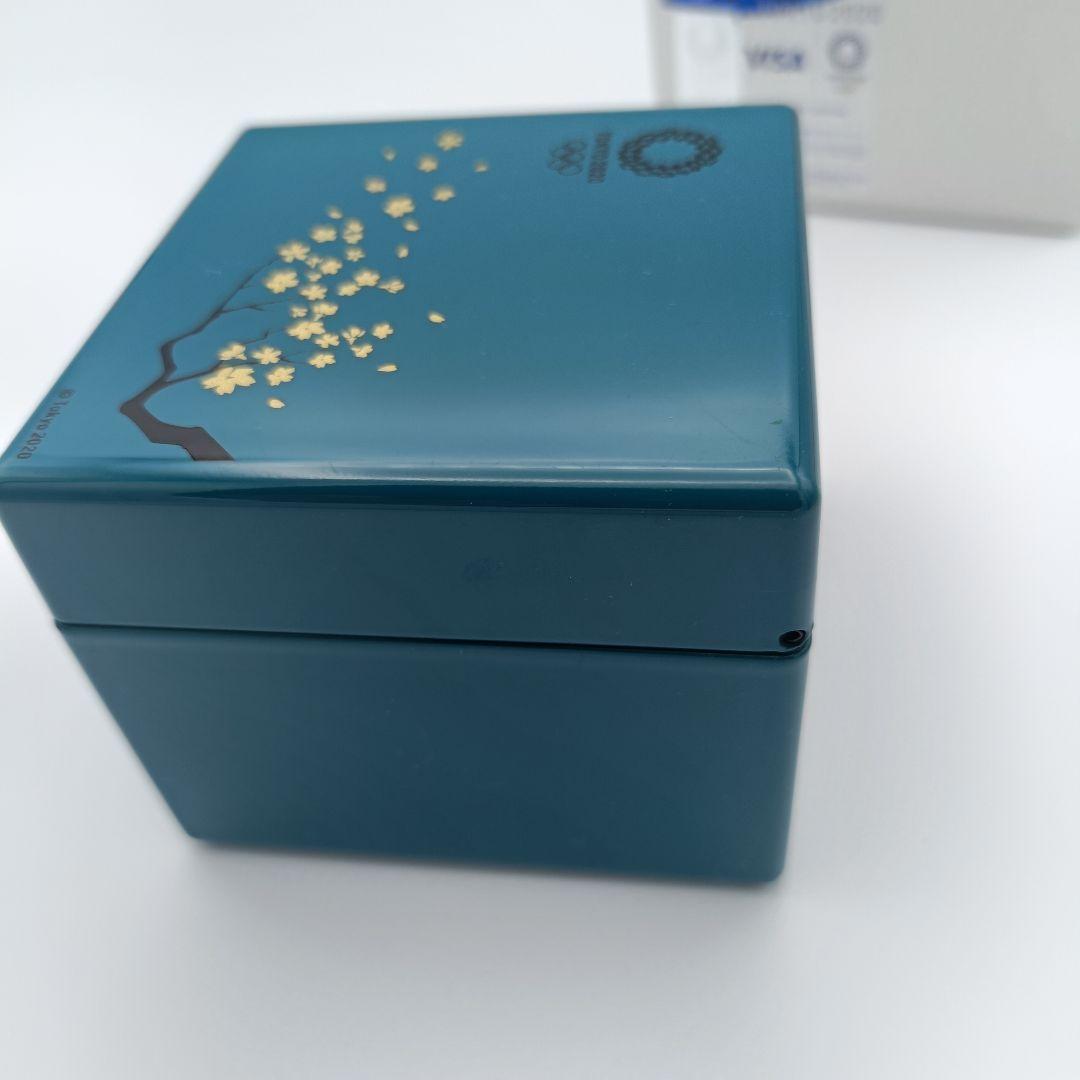 限定品 東京2020 オリンピック公式 会津塗 桜 小物入れ 伝統工芸 姫小箱