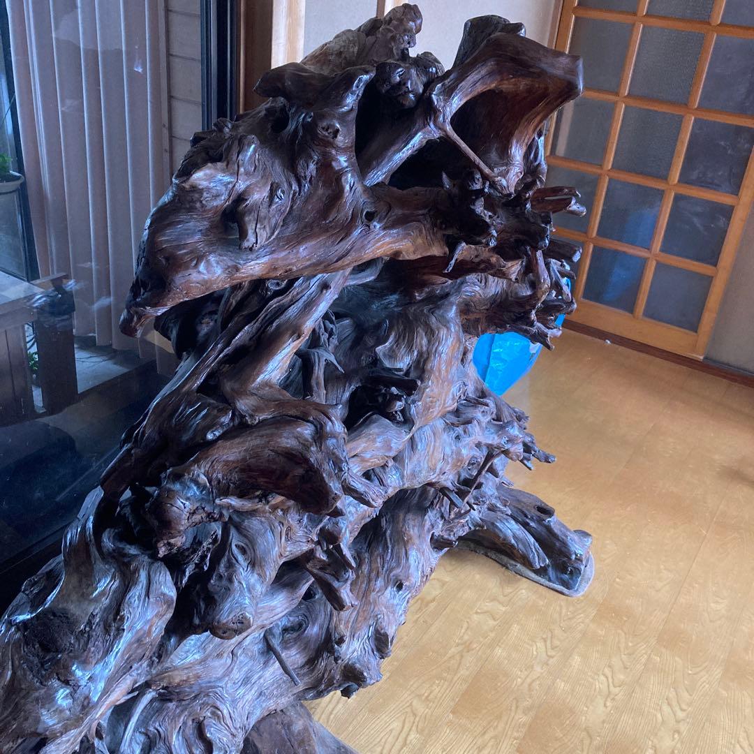 木の置物　珍品　骨董品！？