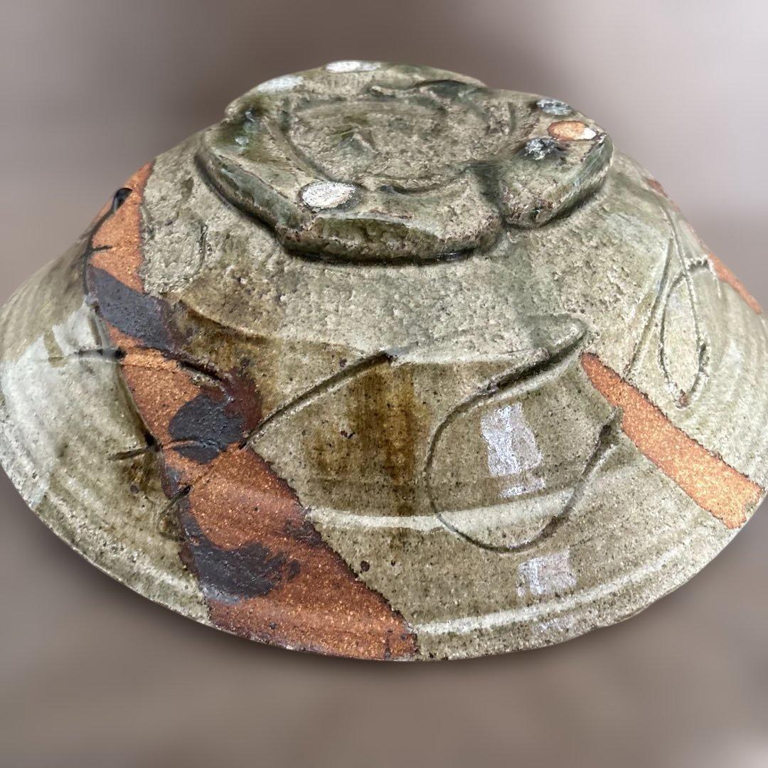 【美品】鶴野啓司作　大鉢