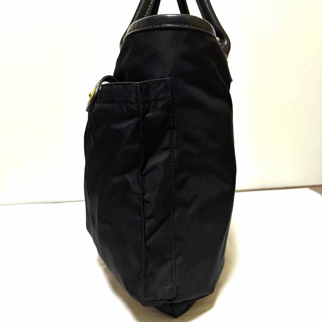 超美品✨フェリージ トートバッグ ヘルメットバッグ A4可 9236 大容量 黒