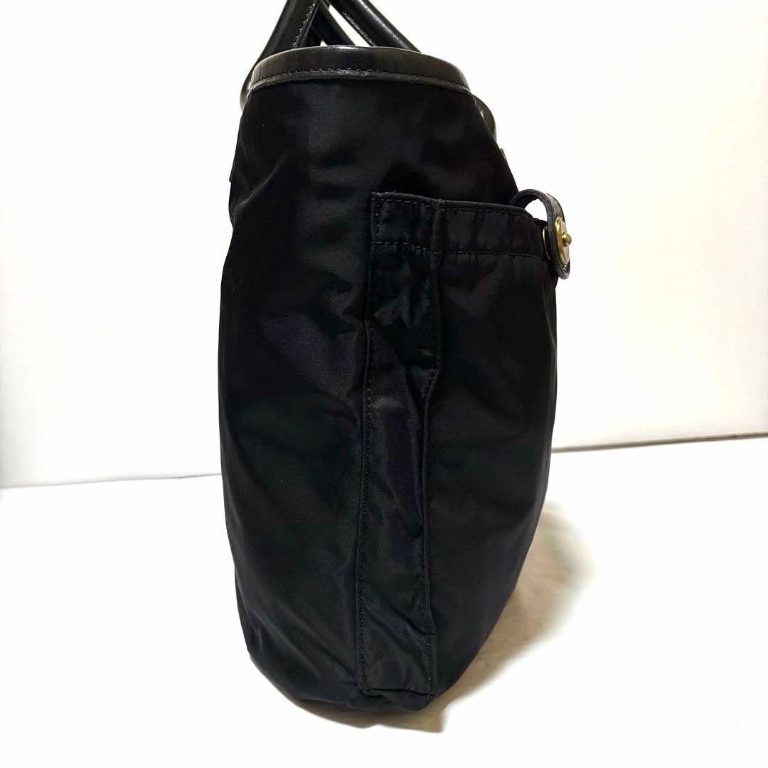 超美品✨フェリージ トートバッグ ヘルメットバッグ A4可 9236 大容量 黒