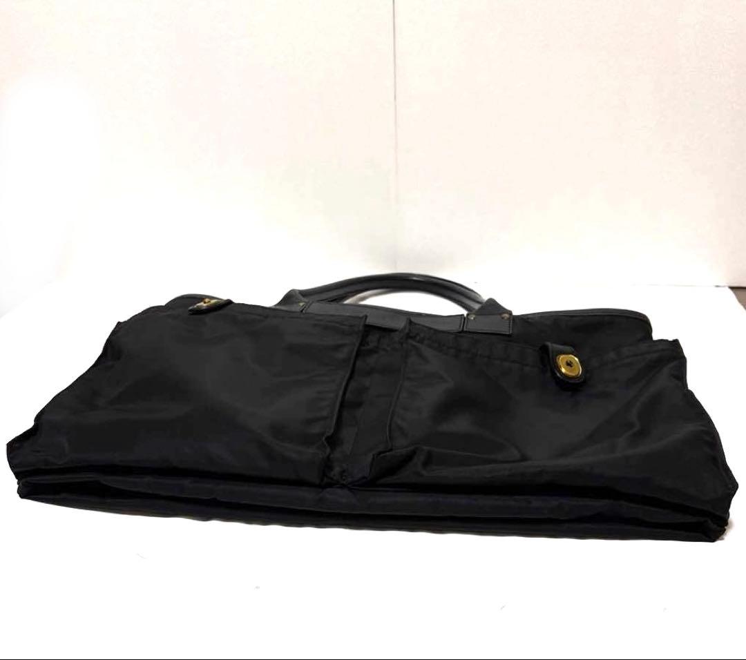 超美品✨フェリージ トートバッグ ヘルメットバッグ A4可 9236 大容量 黒