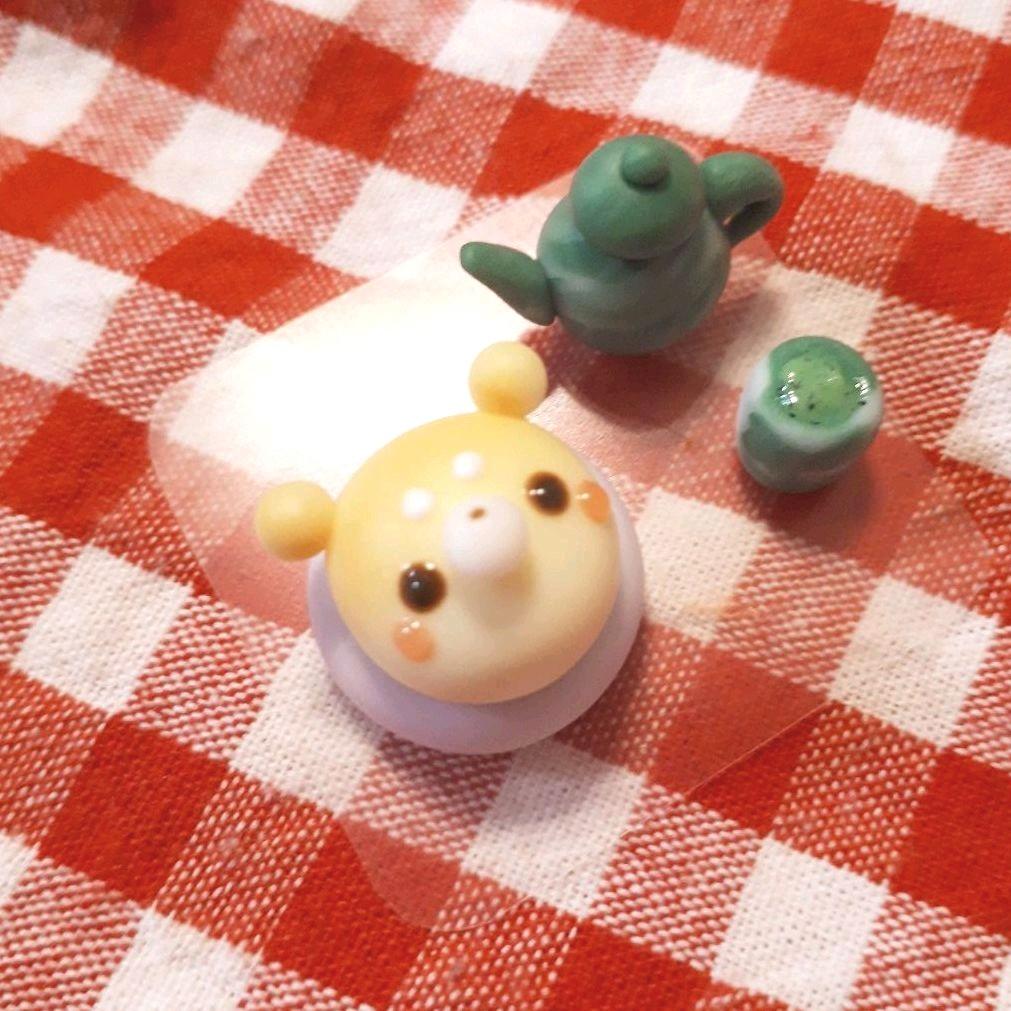 柴犬饅頭★お茶の時間set