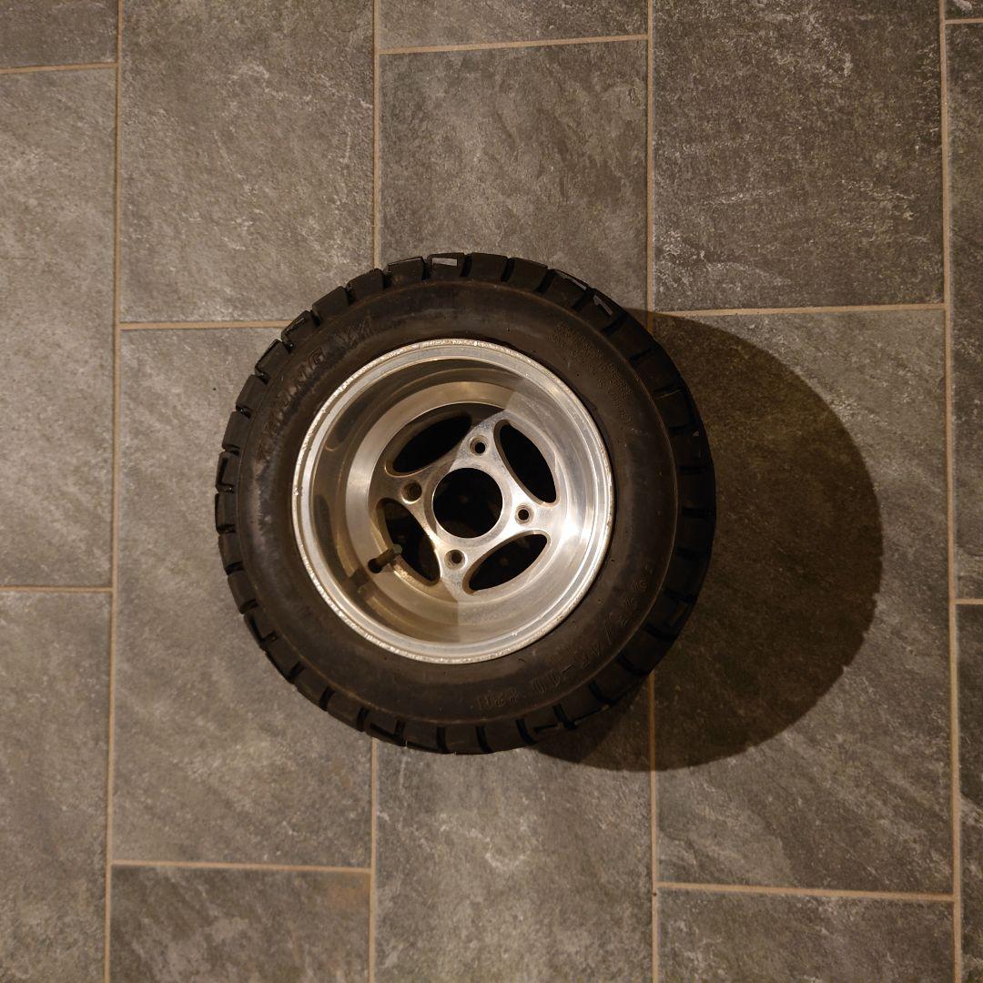 ジャイロ X キャノピー 10インチ リア ホイール 太足 3輪 アルミ