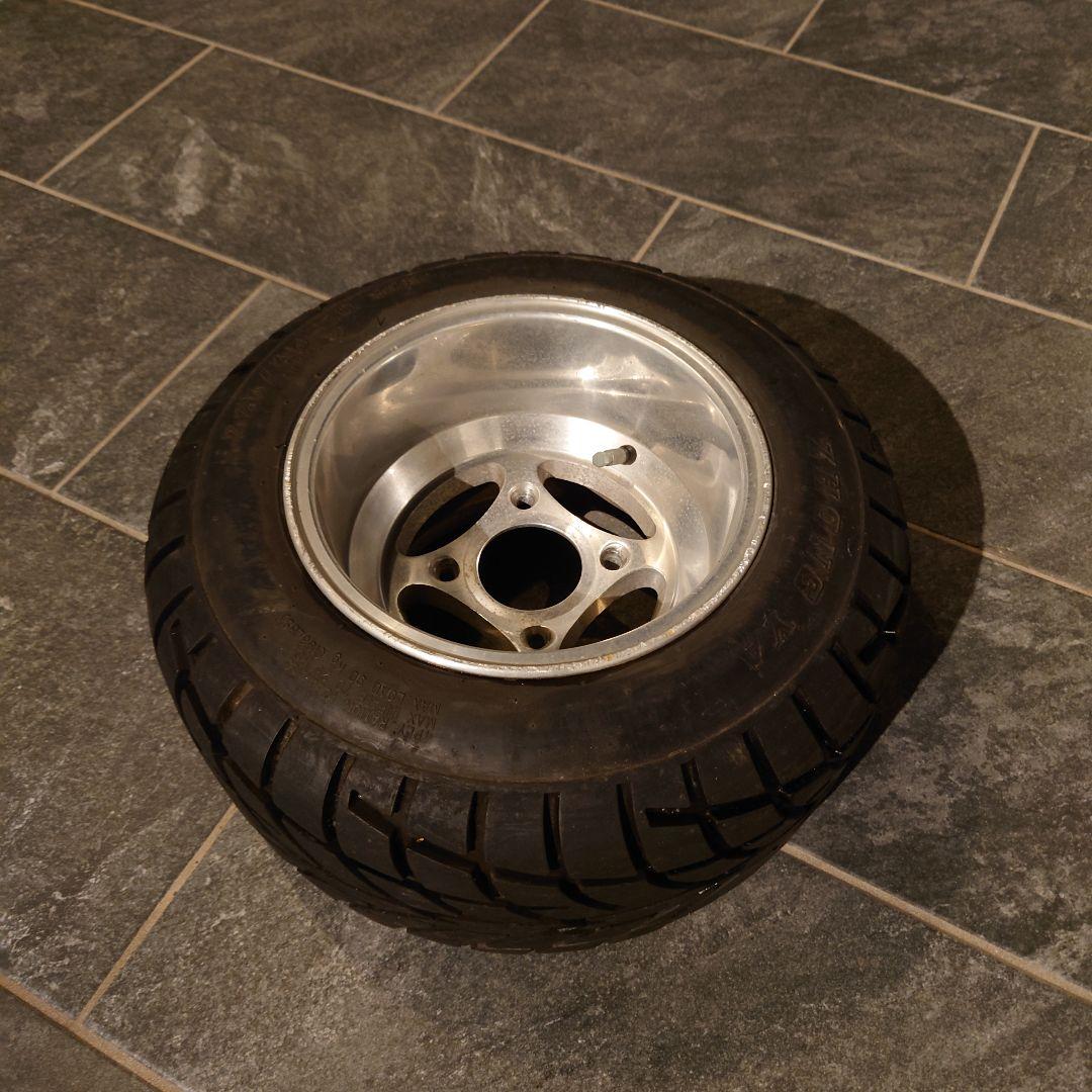 ジャイロ X キャノピー 10インチ リア ホイール 太足 3輪 アルミ