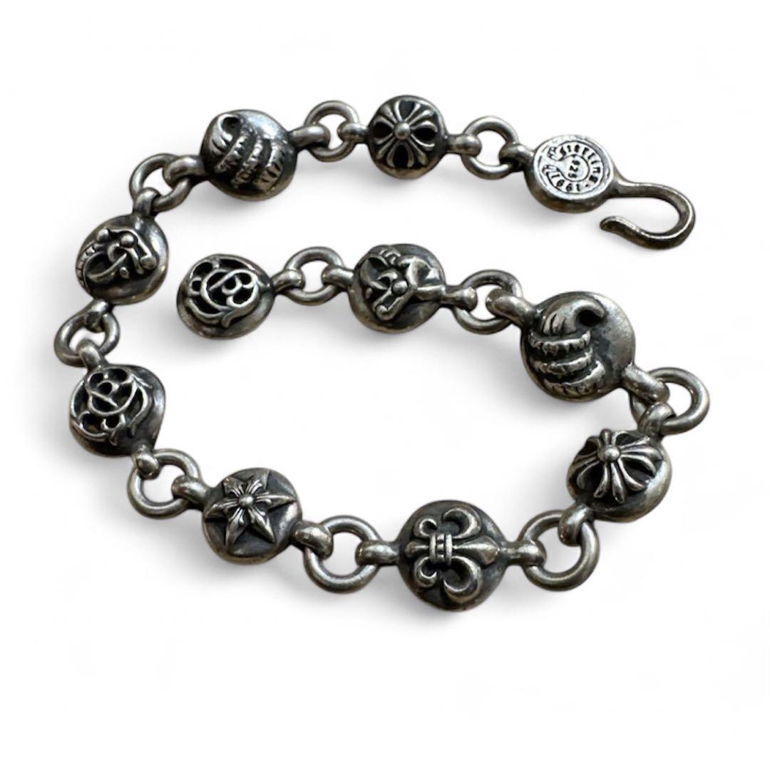 【正規品】CHROME HEARTS (クロムハーツ) マルチボールブレスレット