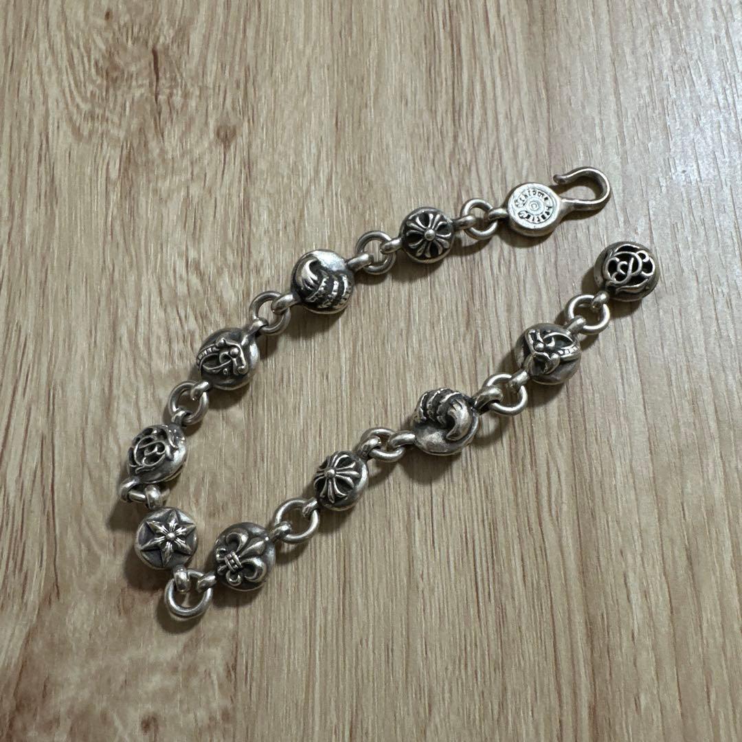 【正規品】CHROME HEARTS (クロムハーツ) マルチボールブレスレット