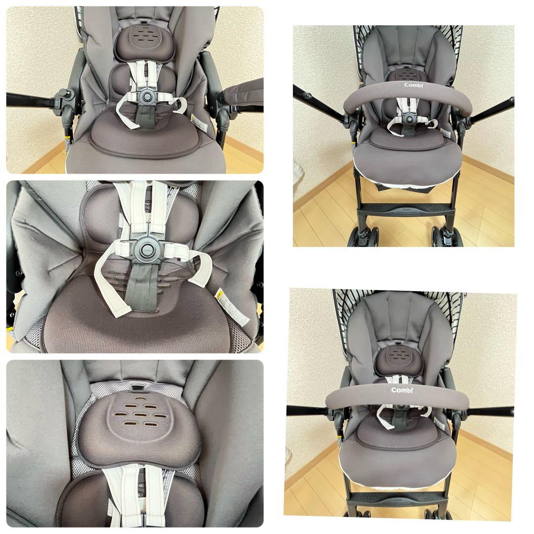 【美品】combiメチャカルハンディオート4キャスcompactエッグショック⭐︎