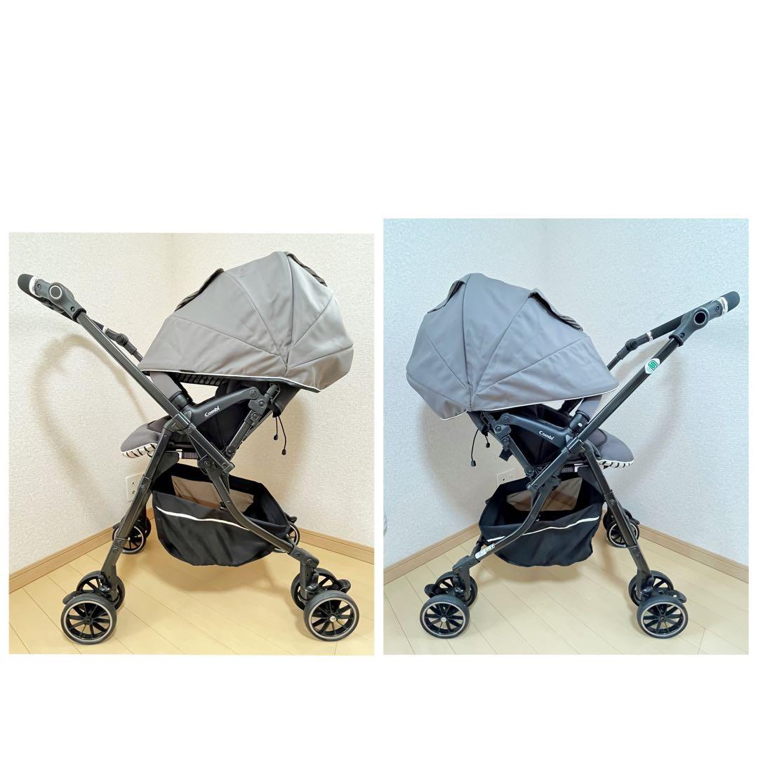 【美品】combiメチャカルハンディオート4キャスcompactエッグショック⭐︎