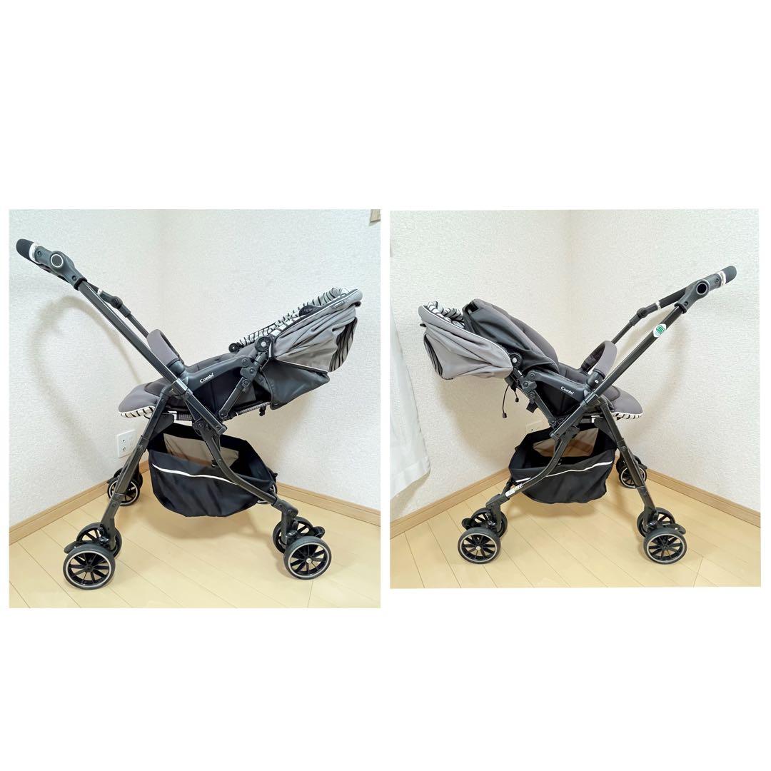 【美品】combiメチャカルハンディオート4キャスcompactエッグショック⭐︎