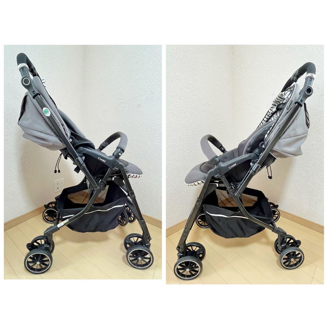 【美品】combiメチャカルハンディオート4キャスcompactエッグショック⭐︎