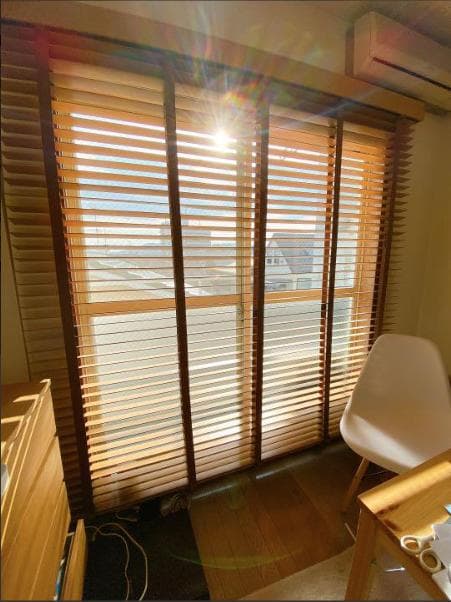 TOSO（トーソー）デザインブラインド　木製　引き取り用