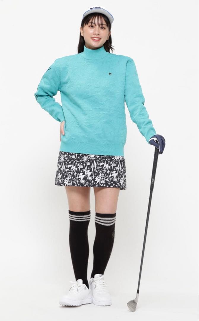 PEARLY GATES ゴルフスカート 中綿　星柄 サイズ0 極美品