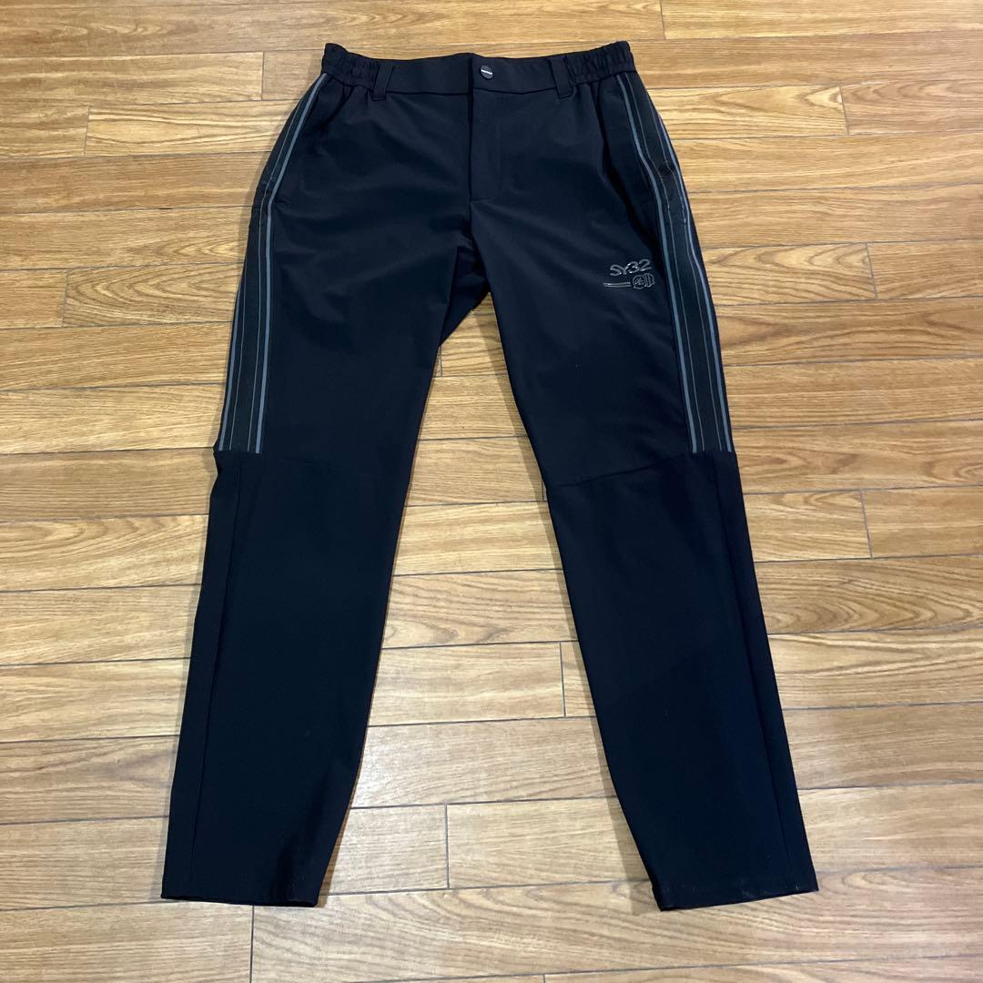 SY32 ABSOLUTE ブラックパンツ ストライプ Lサイズ