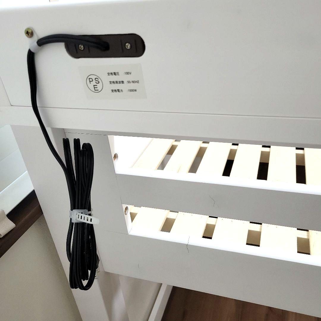 ☆美品☆送料込☆ロフトベッド　ハイベッド　　ロータイプ　棚付　木製　匿名配送