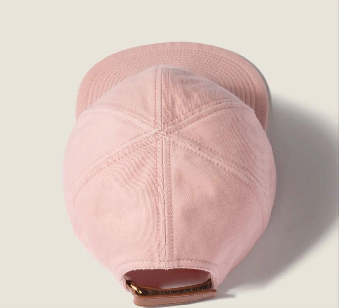 MIUMIU ドリルベースボールキャップ