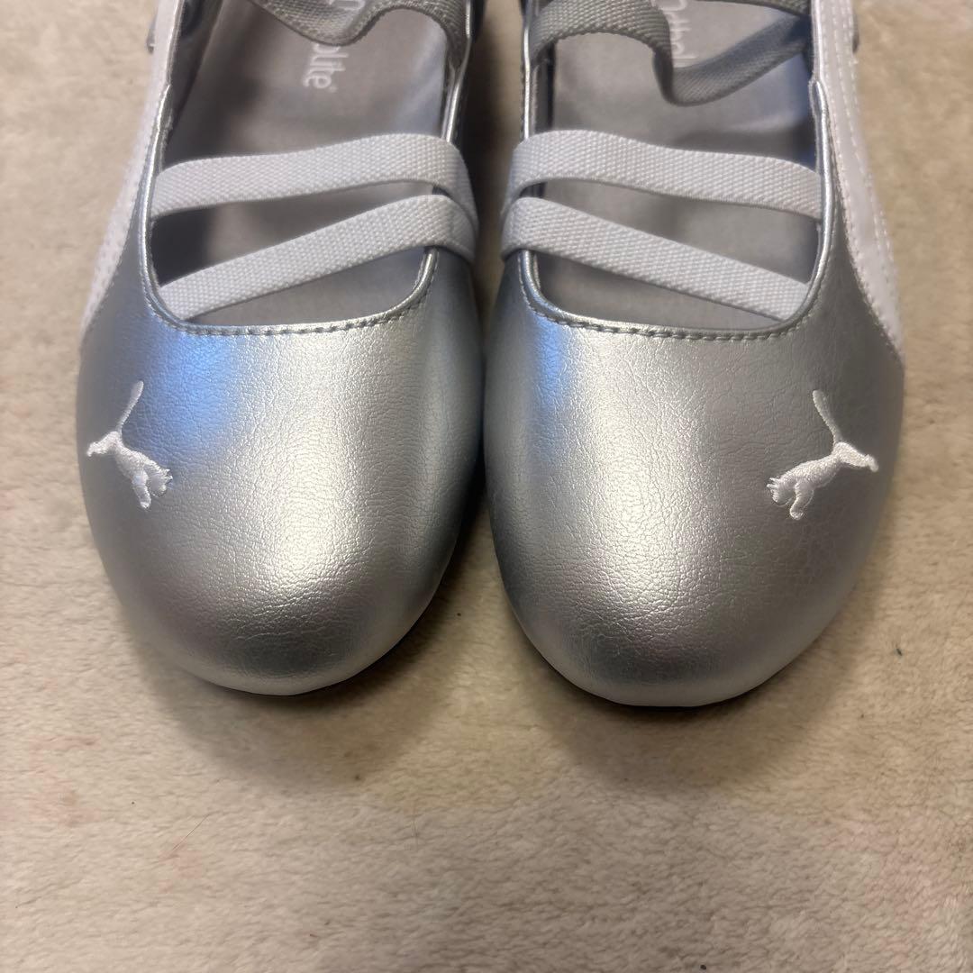 極美品⭐️ PUMA SPEEDCAT BALLET バレエシューズ　シルバー