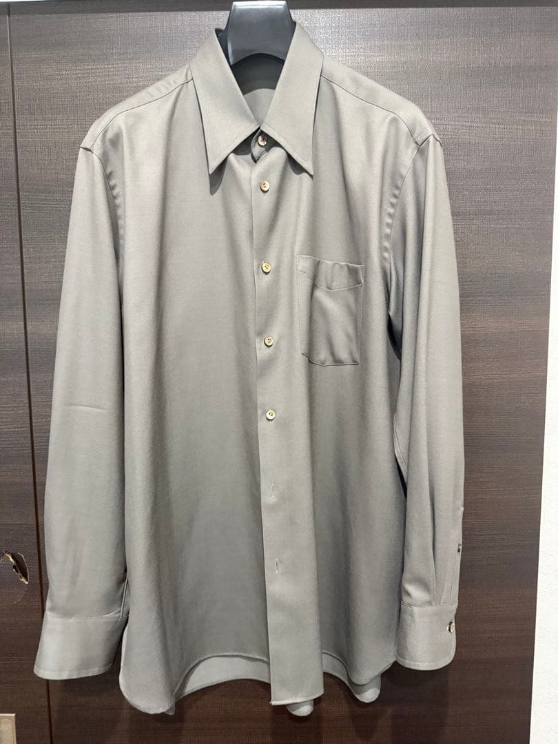 irenisa リラックスフィットシャツ　ストーングレーサイズ2