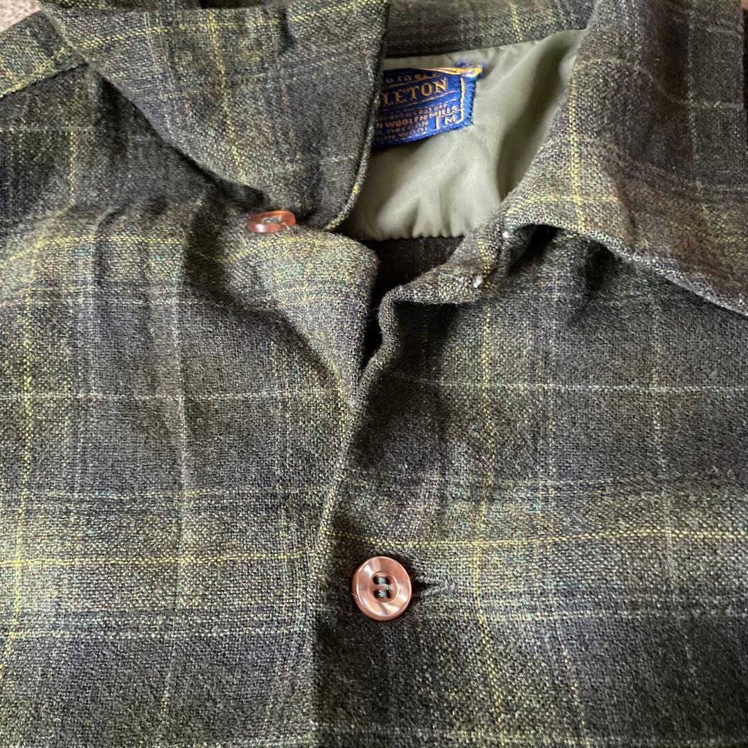 PENDLETON ペンドルトン　50s オンブレ　ウールシャツ　ボードシャツ