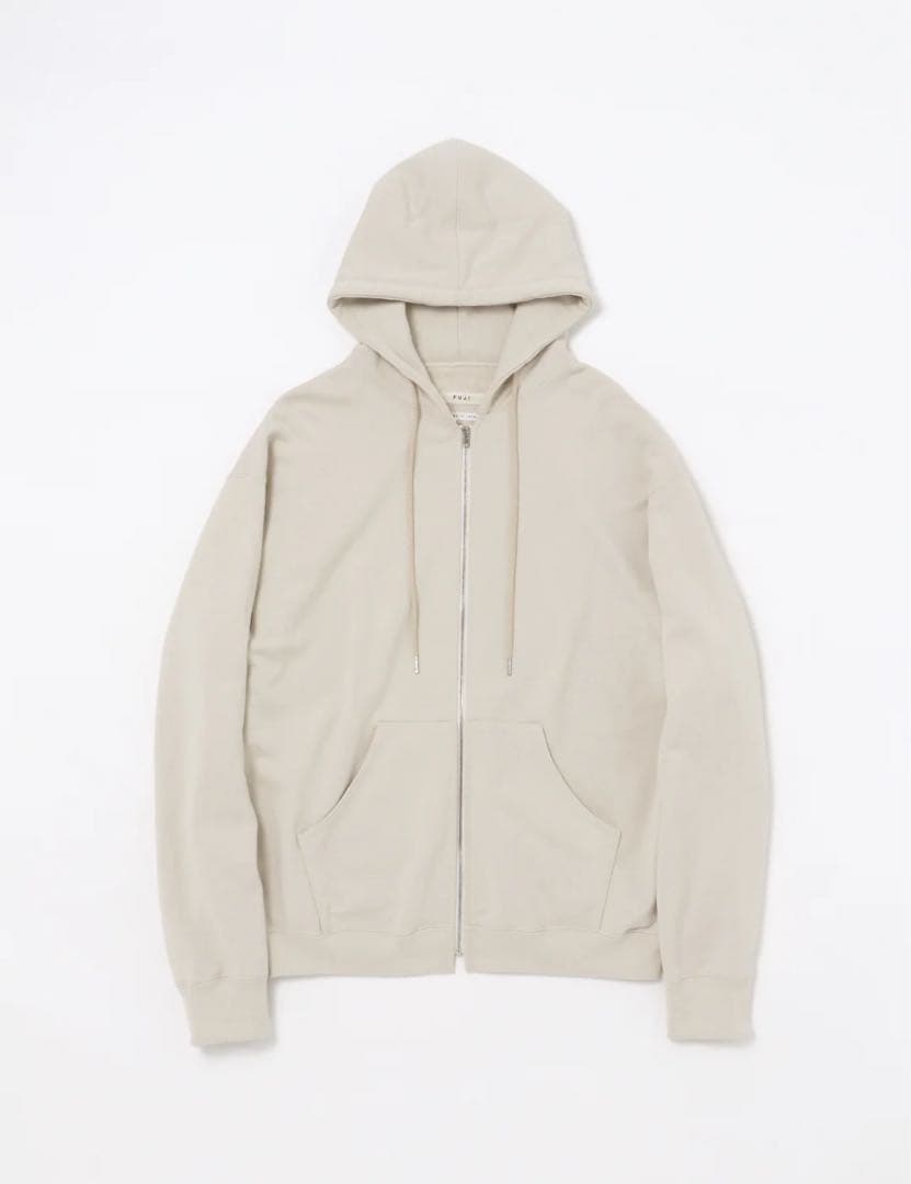 新品 定価3万 FUJI 日本製 コットンZIPフーディー size5