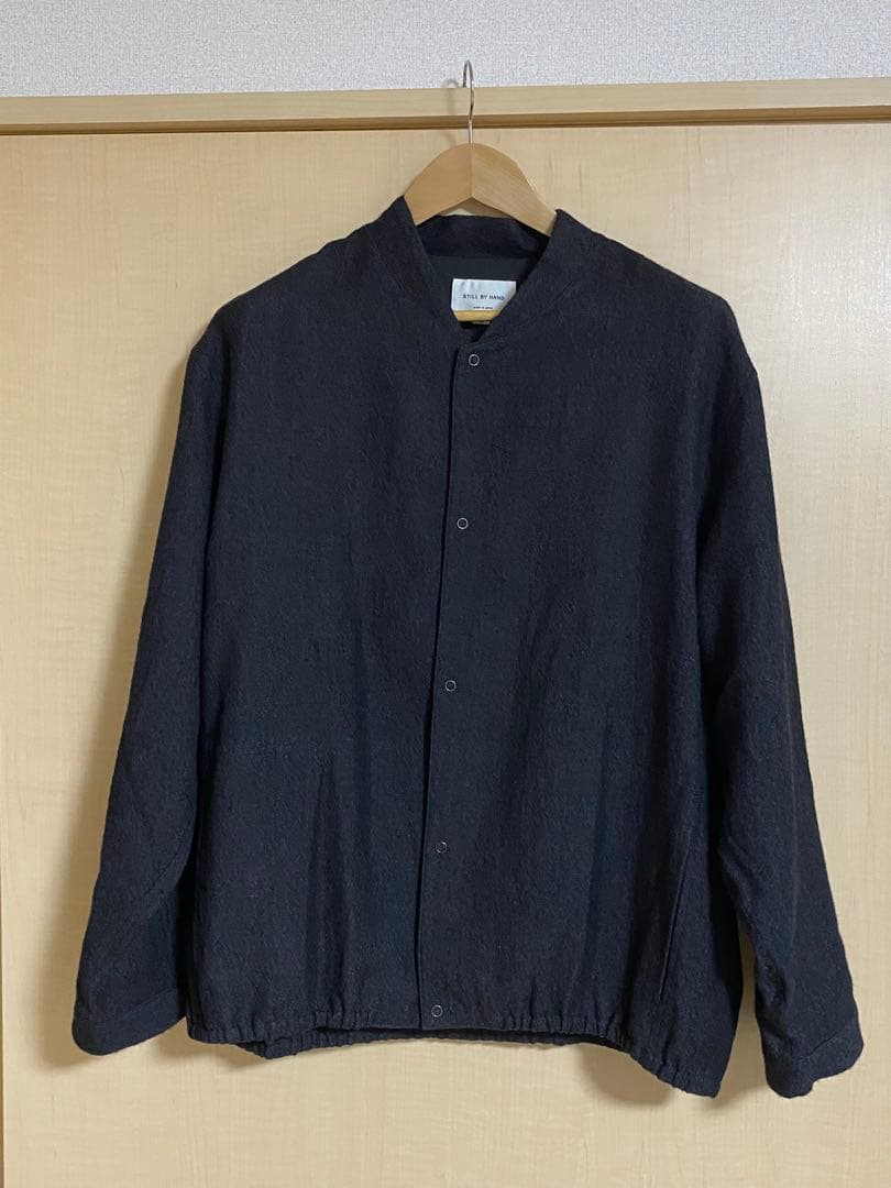 STILL BY HAND リネンxウールブルゾン　BL05243