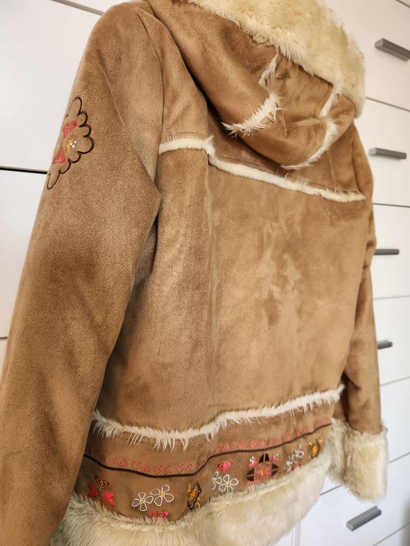 ROXY ロキシー ムートンダッフルジャケット