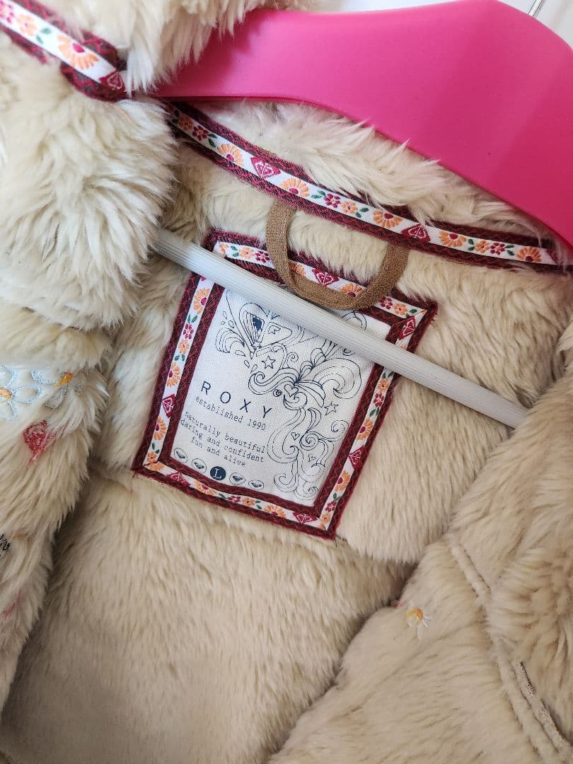 ROXY ロキシー ムートンダッフルジャケット