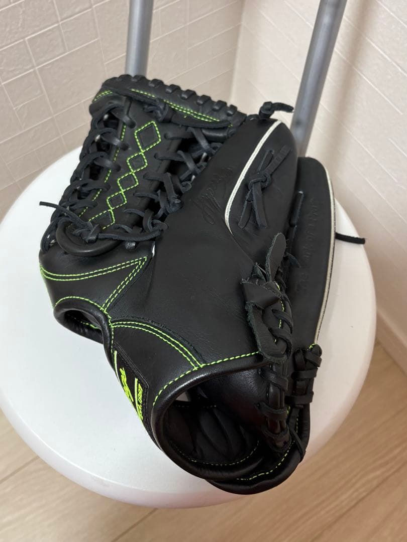 Rawlings 軟式グローブ 黒/黄緑