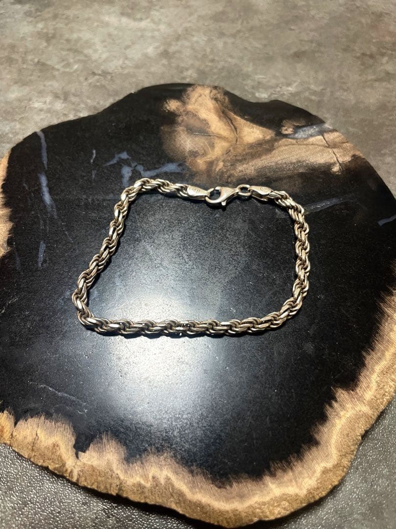 イタリア製　ブレスレット　シルバー925 ヴィンテージ　90s y2k