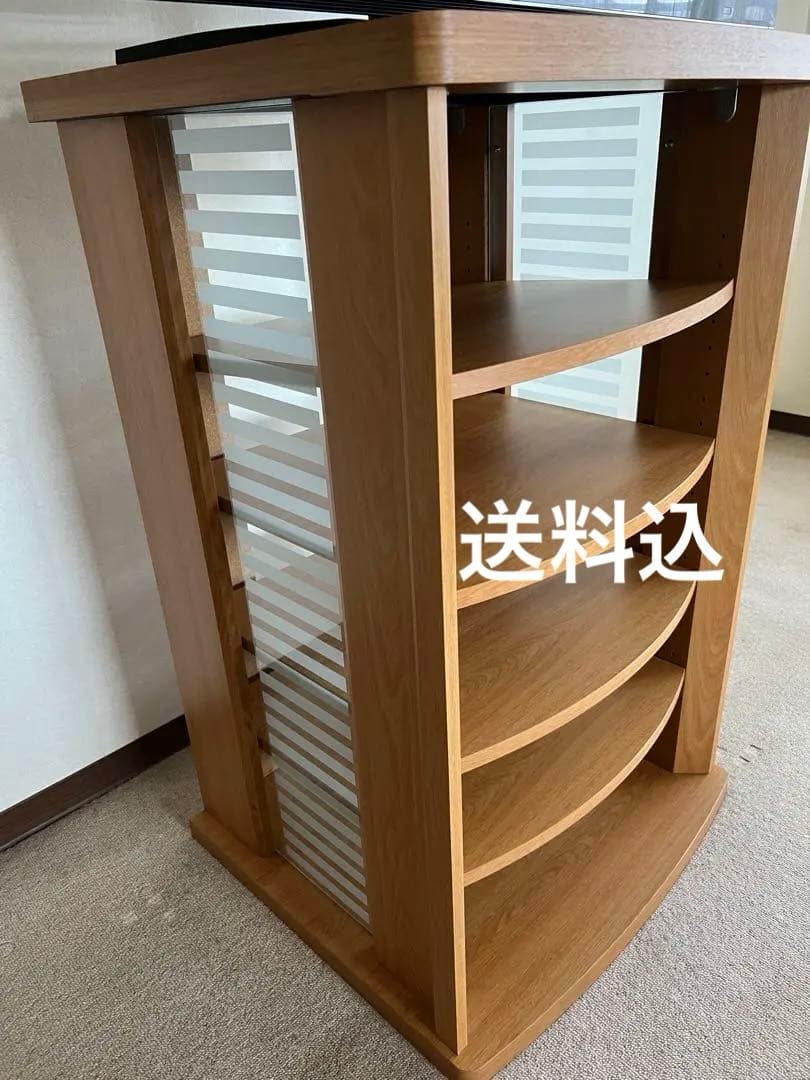 美品☆ 5段 オーディオラックHAMILeX ハミレックス オープンシェルフ