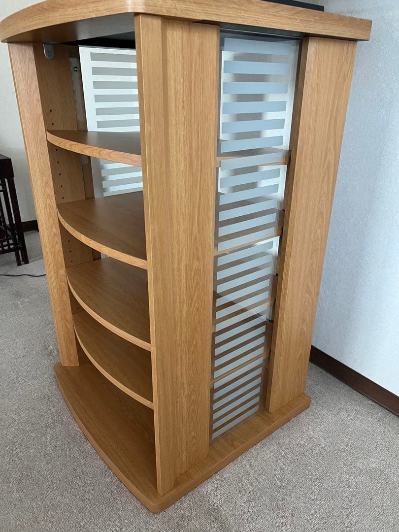 美品☆ 5段 オーディオラックHAMILeX ハミレックス オープンシェルフ