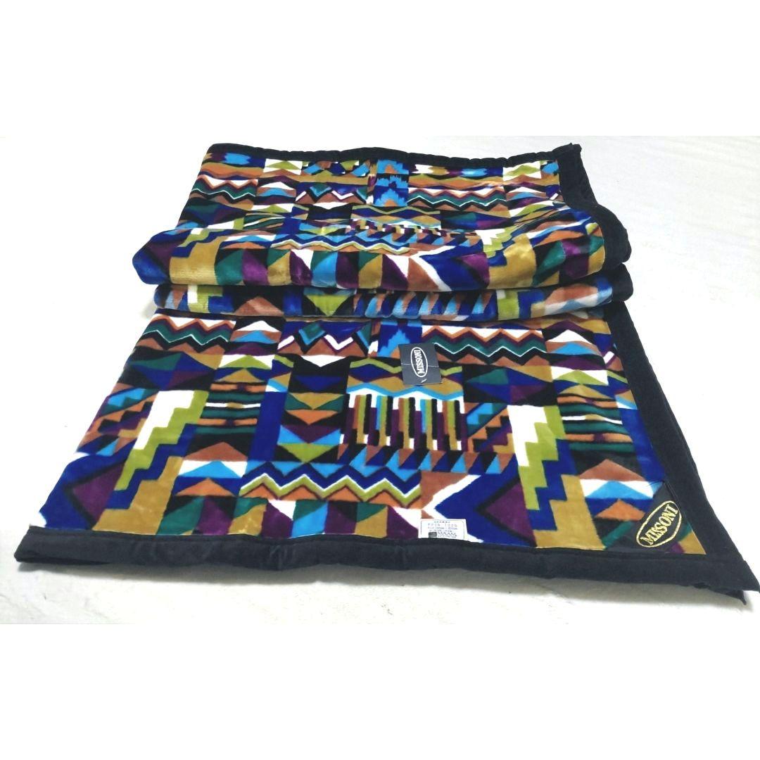 ★化粧箱入り★タグ付き★未使用品★MISSONI/ミッソーニ☆毛布☆