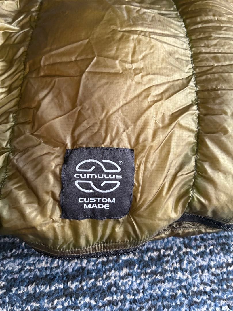 【未使用】Cumulus X-Lite 200 FP900 ダウンシュラフ UL