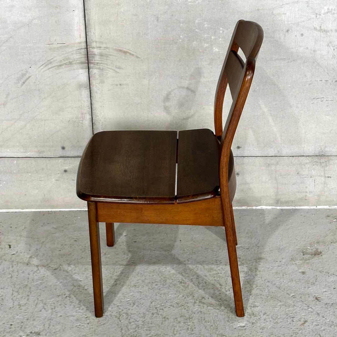 ★1980年代★ ヴィンテージ 木製ダイニングチェア 無垢材｜国産家具 自然木